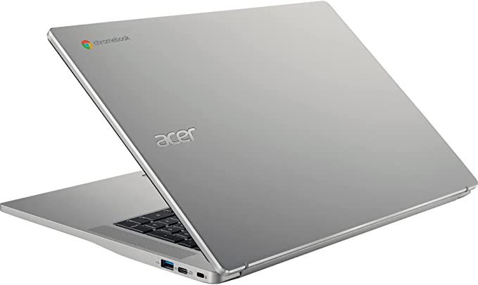 Acer Chromebook 317 Cb317-1h Cb317-1h-c41x 17.3" Chromebook - Full Hd - 1920 X 1080 - Intel Celeron N5100 Quad-core (4 Core) 1.10 Ghz - 4 Gb Total Ram - 32 Gb Flash Memory - Sparkly Silver